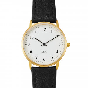 Projects Watch BODONI BRASS 33mm Black Band - M&Co