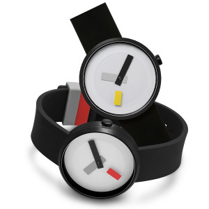 
									Projects Watch RED SUPREMATISM 37mm Black Silicone Band