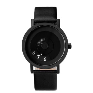 Projects Watch BLACK REVEAL 40mm Black Leather