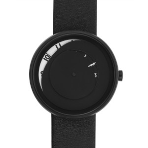 Projects Watch BLACK ELOS Black Leather Band