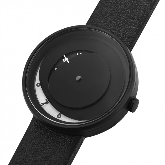 
									Projects Watch BLACK ELOS Black Leather Band 