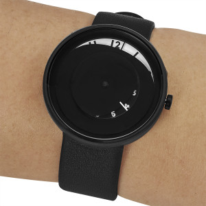 
									Projects Watch BLACK ELOS Black Leather Band