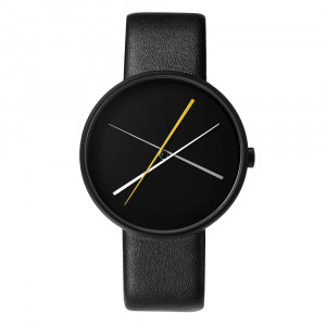 Projects Watch CROSSOVER BLACK  Black Leather