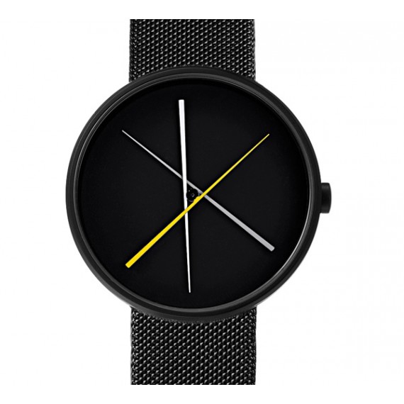 
									Projects Watch CROSSOVER BLACK Black Mesh Band 