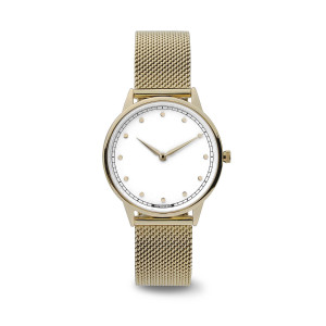 Hypergrand Watch Signature Petite - Rose Gold Mesh 33mm