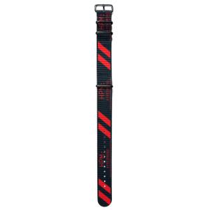 
									Hypergrand Watch 01NATO - All Black Mono Red 38mm