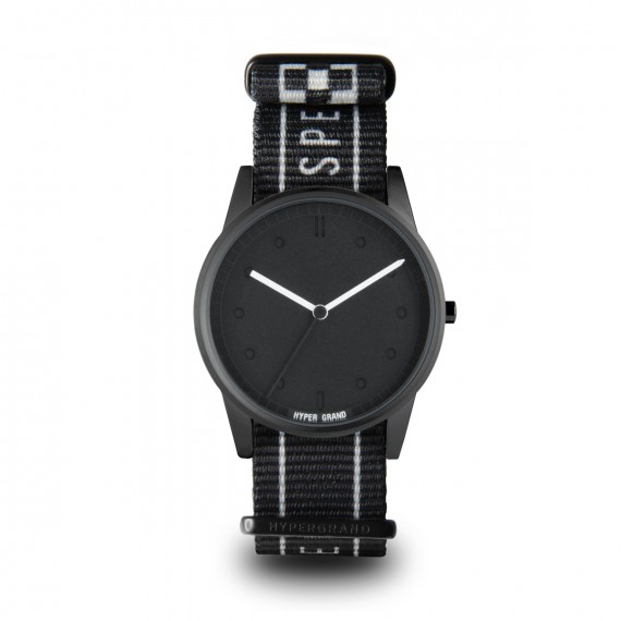 
									Hypergrand Watch 01NATO - Black Warp Speed Black 38mm 