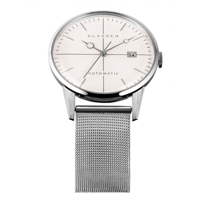 KLASSE14 Watches DISCO VOLANTE SILVER WITH MESH BAND 40mm