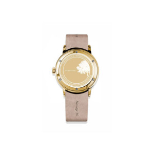 
									Corniche Watch Heritage 36 - Yellow Gold and Black Leather