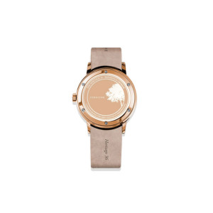 
									Corniche Watch Heritage 36 - Rose Gold and Chocolate Leather
