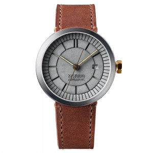 22STUDIO Watch Concrete Sector Watch43mm Automatic - New Classic