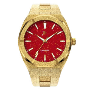 Paul Rich Watch Frosted Star Dust - Red Gold 45mm