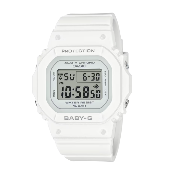 
									CASIO Watch BABY-G Digital BGD-565U-7 - White 