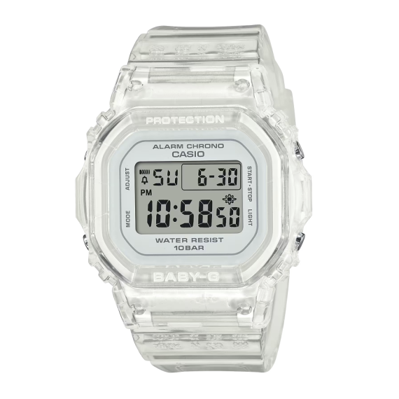 
									CASIO Watch BABY-G Digital BGD-565US-7 - Transparent 