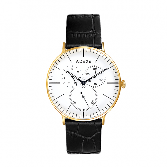 
									ADEXE Watch THEY Grande Leather 1.0 - Gold Case 41mm 